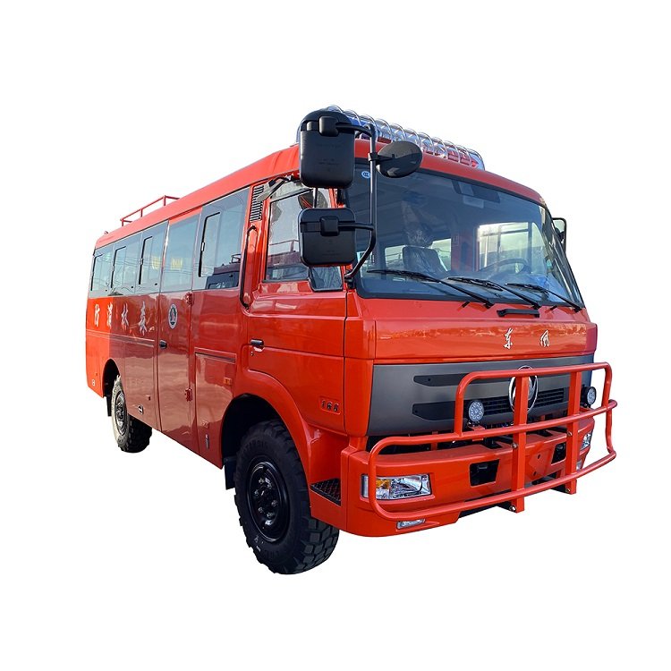 Super 4x4 6.7m 19 Passenger Seat Capacity Manual diesel Euro 3 Engine Left Hand Drive Small coach Bus With Low Price